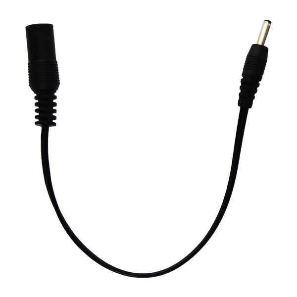 (6-Inch) 5.5mm/2.5mm to 3.5mm/1.1mm AC DC Adapter Cable - Black
