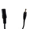 (6-Inch) 5.5mm/2.5mm to 3.5mm/1.1mm AC DC Adapter Cable - Black