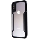 Verizon Slim Guard Series Case for Apple iPhone XS and X - Clear/Black/Gray
