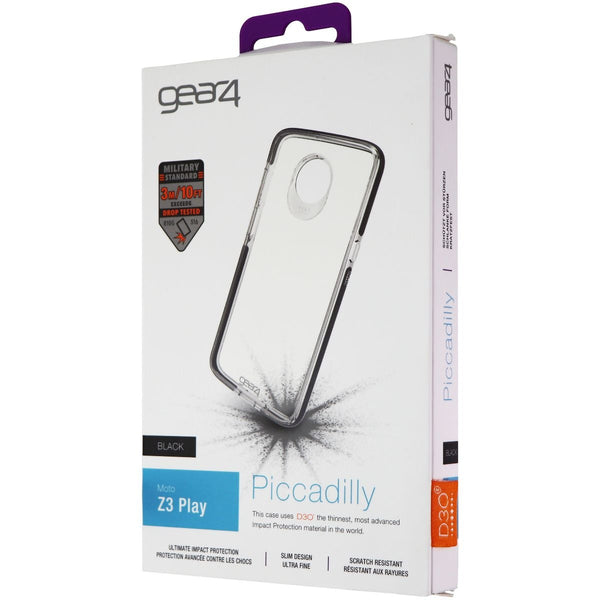 ZAGG Piccadilly Series Hard Case for Motorola Moto Z3 Play - Clear/Black