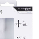 ZAGG Piccadilly Series Protective Hard Case for Samsung Galaxy S20 - Clear/Blue