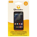 Qmadix Screen Protector 3-Pack for Motorola Droid Turbo - Clear