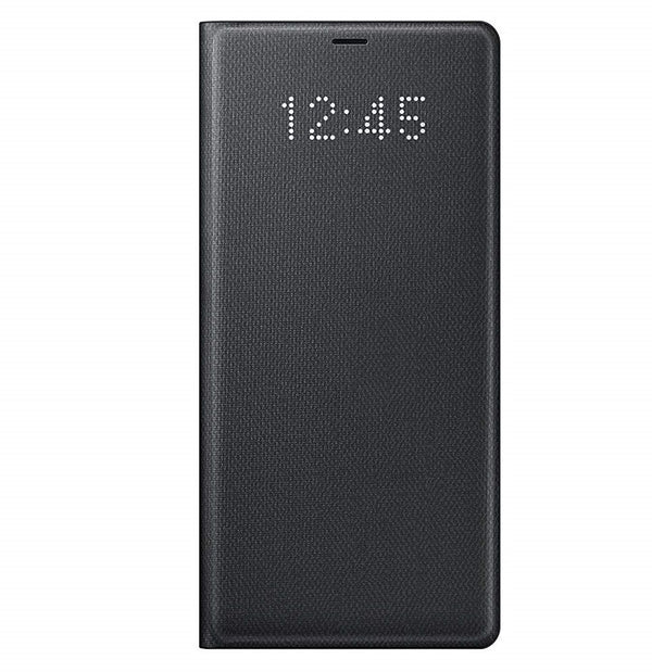 Samsung LED View Wallet Case for Galaxy Note8 - EF-NN950PBEGUS - Black