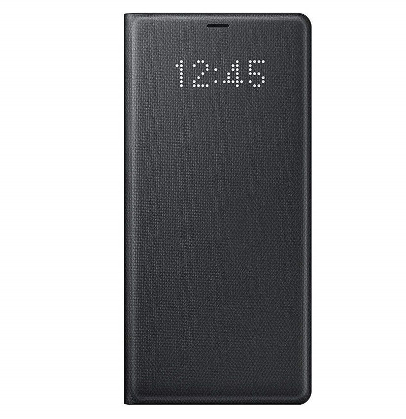 Samsung LED View Wallet Case for Galaxy Note8 - EF-NN950PBEGUS - Black