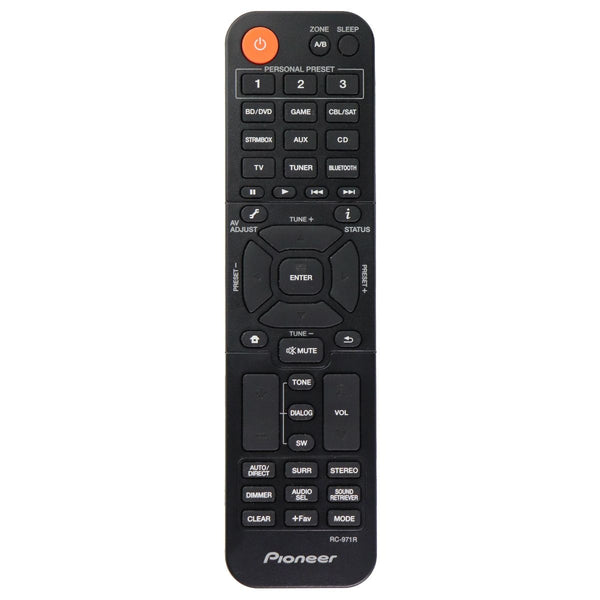 Pioneer OEM Receiver Remote Control - Black (RC-971R)