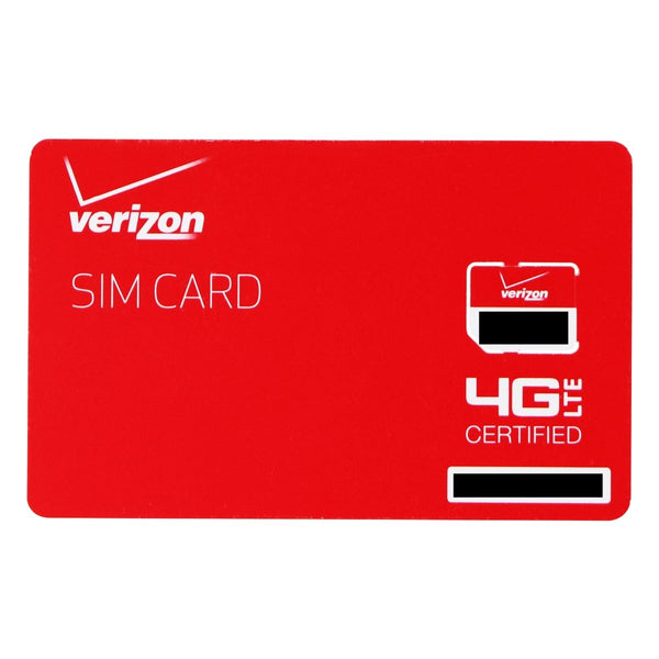 Verizon Wireless 4G LTE Micro SIM Card (BULKSIM3FF-D) for Verizon Smartphones