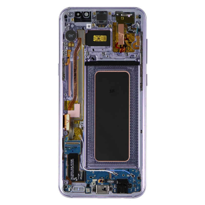 Samsung LCD Display Touch Digitizer + Frame for Galaxy (S8+) G955 Orchid Purple