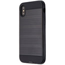 Verizon Dual Layer Shell Case for Apple iPhone XS/X - Black/Brushed