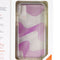 ZAGG Victoria Hybrid Case for Apple iPhone Xs/X - Clear / Purple Fabric Waves