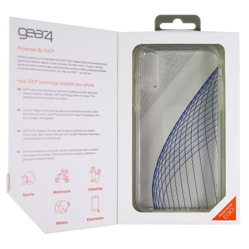 ZAGG Victoria Series Case for Apple iPhone XR - Space / Clear / Blue Lines