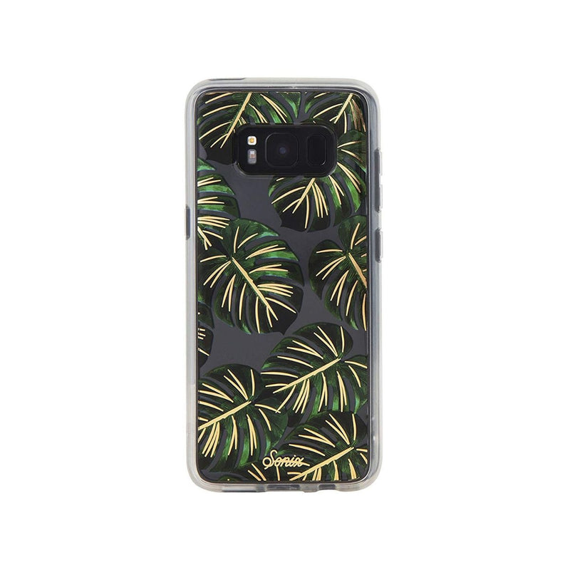 Sonix Clear Coat Series Case Samsung Galaxy S8 - Clear / Green Leaves Tamarindo