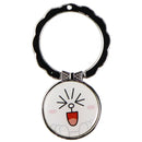 Shangw Fashion Phone Chain Adhesive Phone Ring Holder - Happy Cat