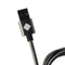 Qmadix Full Metal Jacket 3.3-Foot USB Cable for iPhones - Black