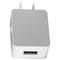 Sharkk AC Power Supply with USB Port - White - HYP-14-1000