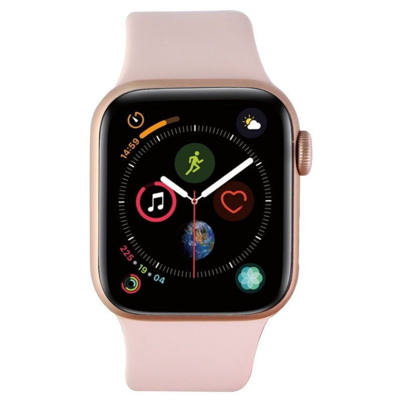 Apple Watch Series 4 (A1975) GPS + Cellular - 40mm Gold Aluminum/Pink Sport Band