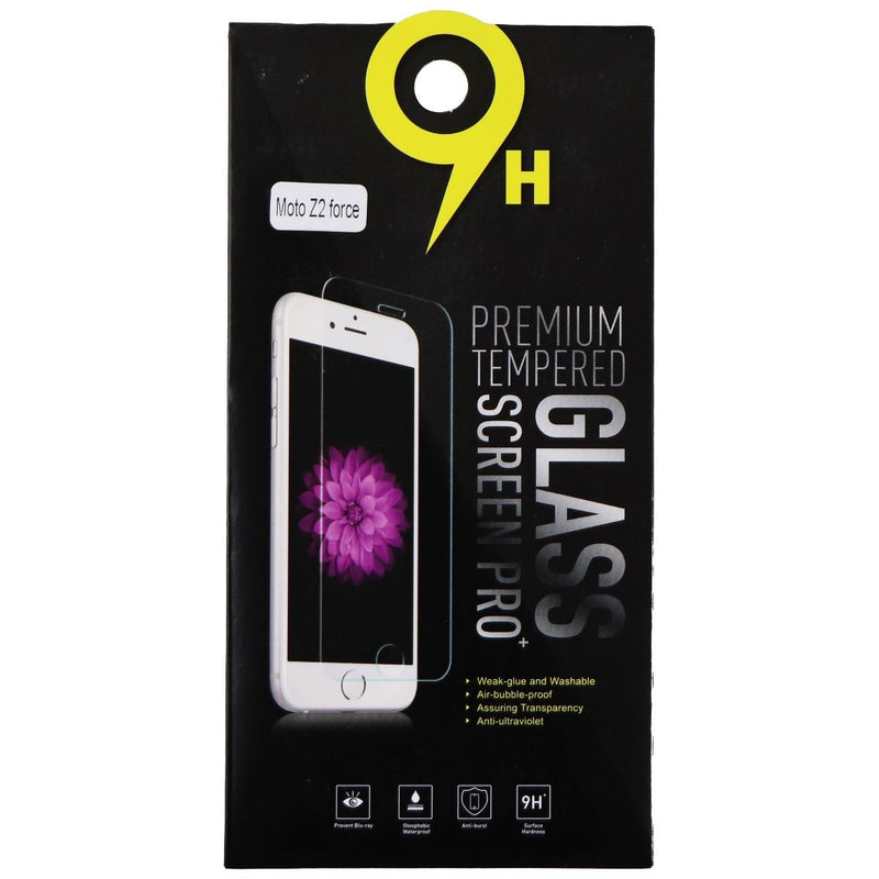 Premium 9H Tempered Glass Screen (Pro+) for Motorola Moto Z2 Force - Clear
