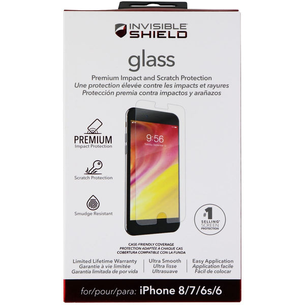 ZAGG Invisible Shield Glass Screen Protector for iPhone 8 / iPhone 7 - Clear