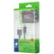 (2.1A) Dual USB Wall Charger with 5-Foot USB Cable for iPhones - Black