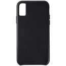 Case-Mate Barely There Hard Leather Case for Apple iPhone Xs/X - Black