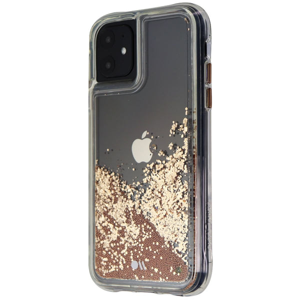 Case-Mate Waterfall Series Liquid Glitter Case for Apple iPhone 11 - Gold