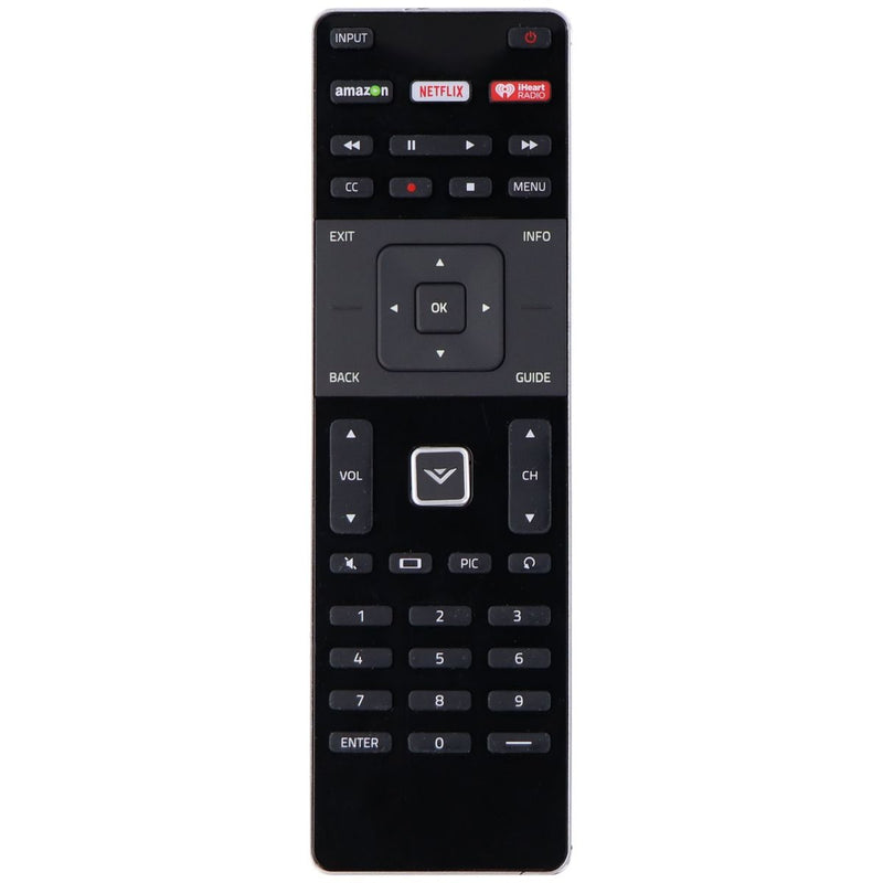 Vizio Remote (XRT500) with Built in Keyboard for Select Vizio TVs - Black
