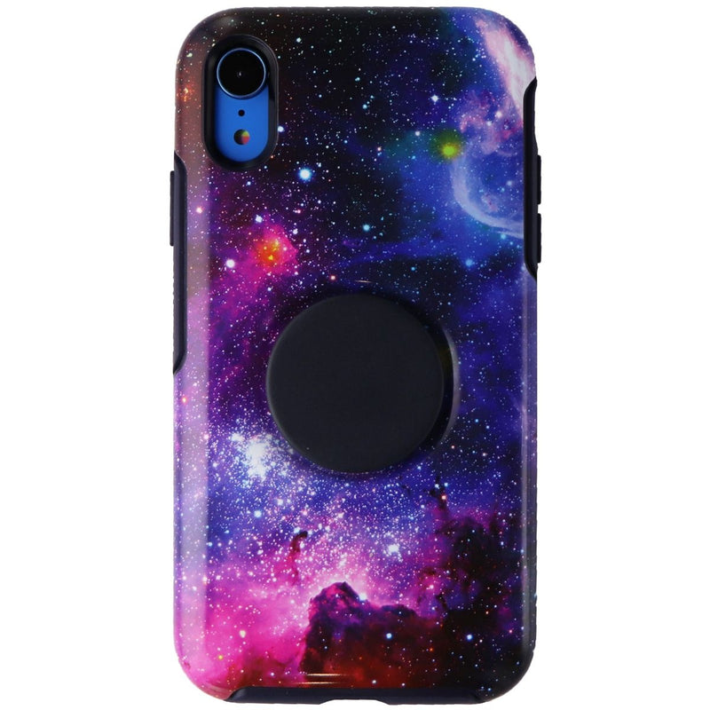 Otter + Pop Symmetry Series Phone Case for iPhone XR - Blue Nebula