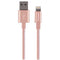 Verizon 4 Foot Charge & Sync Cable for iPhones & iPad - Pink Rose Gold