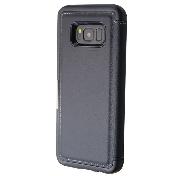 OtterBox Strada Series Folio Case for Samsung Galaxy S8+ (Plus) - Black Leather