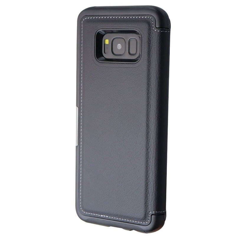 OtterBox Strada Series Folio Case for Samsung Galaxy S8+ (Plus) - Black Leather