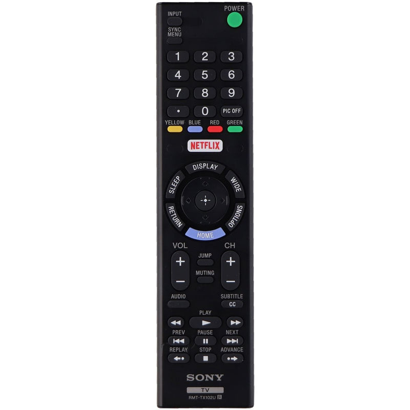 Sony Remote (RMT-TX102U) for Select Sony TVs - Black