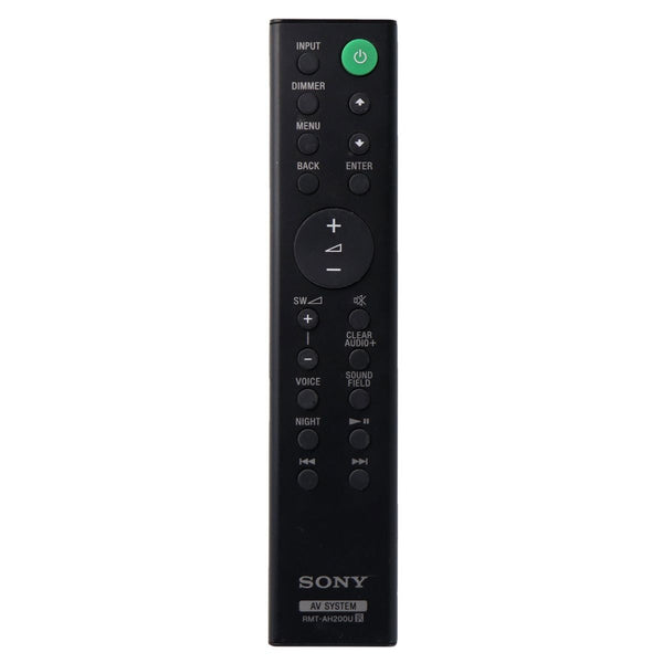 Sony Remote Control (RMT-AH200U) for Select Sony Home Audio Systems - Black