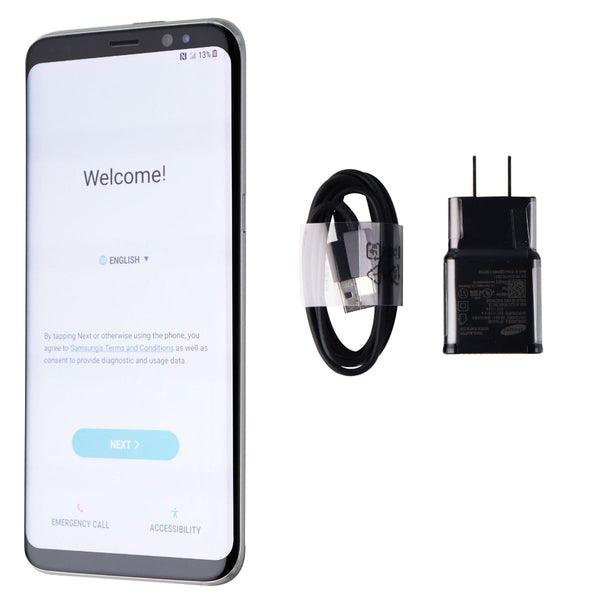 Samsung Galaxy S8 (SM-G950U) GSM Unlocked + Verizon - 64GB / Arctic Silver