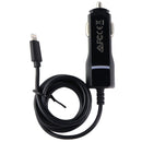 Key 3.4-Amp Car Charger for iPhones with Extra USB Port - Black
