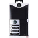 Unique London Folio Wallet + Detachable Case for Apple iPhone Xs/X - Black