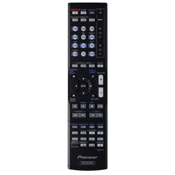 Pioneer Remote Control (AXD7721) for Select Pioneer AV Receivers - Black