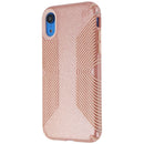 Speck Presidio Grip + Glitter Case for Apple iPhone XR - Pink/Gold Glitter