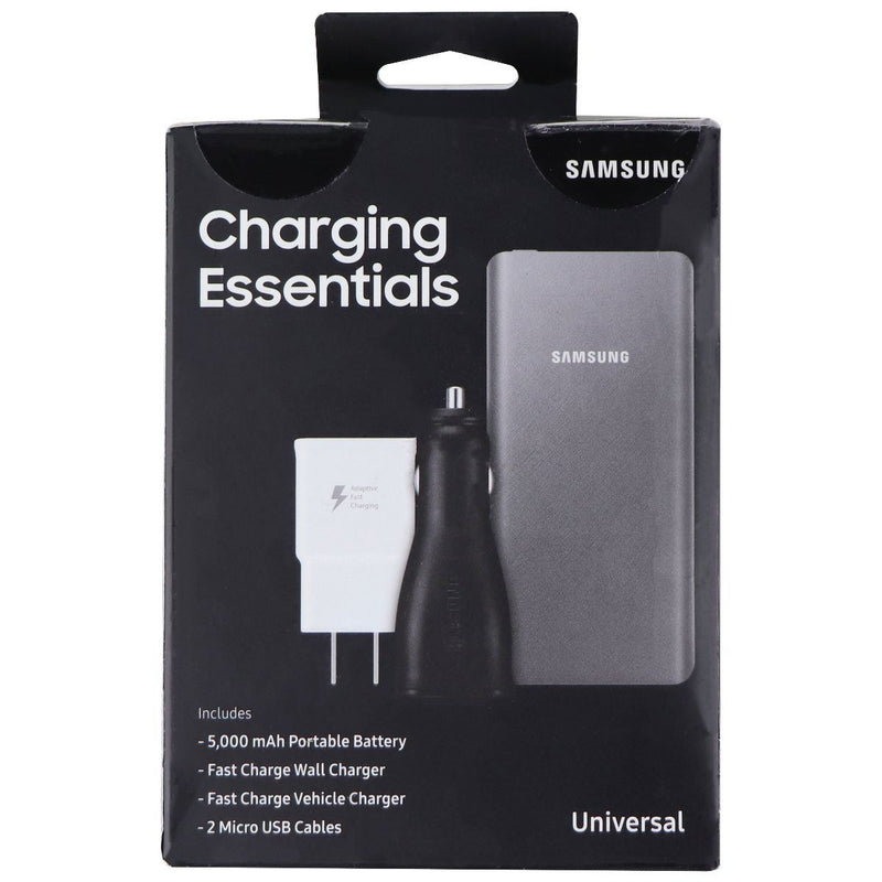 Samsung Charging Essentials for Micro USB Devices - 5000mAh Battery + Chargers