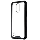 Maetek Design Series Hybrid Case for LG K20V Smartphones - Black / Clear
