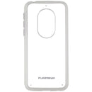 PureGear Slim Shell Series Hard Case for Motorola Moto G7 Play - Clear/Frost