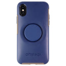 OtterBox + Pop Symmetry Series Hard Case for Apple iPhone Xs/X - Go To Blue