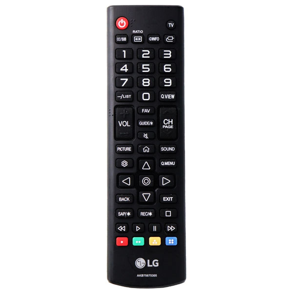 LG Remote Control (AKB75675305) for LG TVs - Black