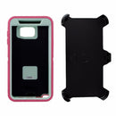 OtterBox Defender Case for Samsung Galaxy Note5 Pink and Green *Cover OEM