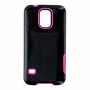 M-Edge Echo Dual Layer Protective Case Cover for Samsung Galaxy S5 - Black/Pink