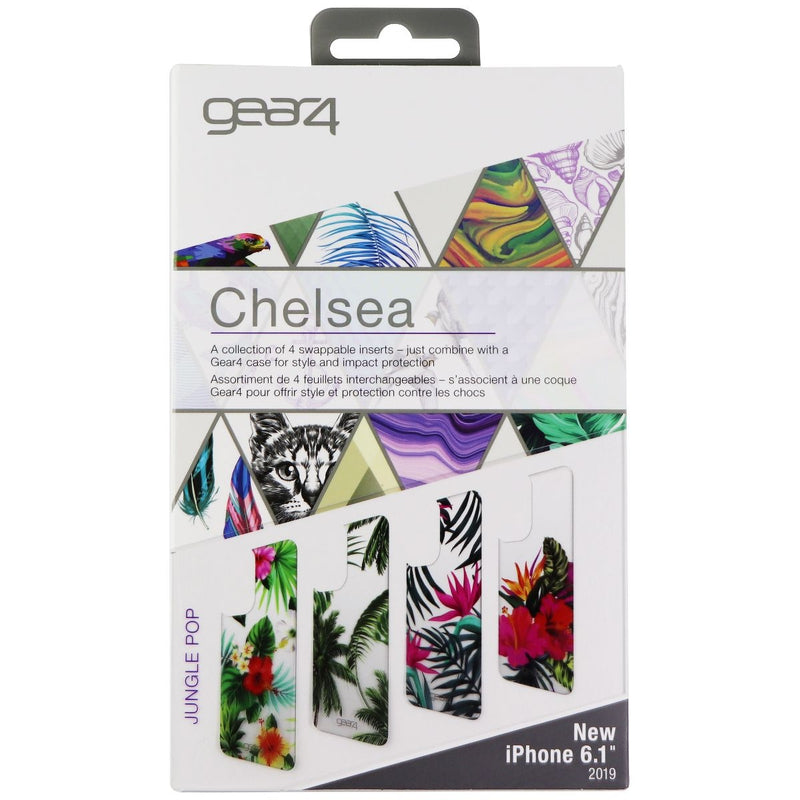 ZAGG Swappable Inserts for iPhone 11 Chelsea Cases - Jungle Pop Edition