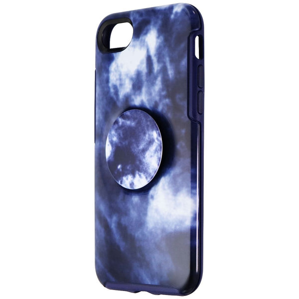 Otter + Pop Symmetry Case for iPhone SE (2nd Gen) & 8/7 - Dye Hard / Blue