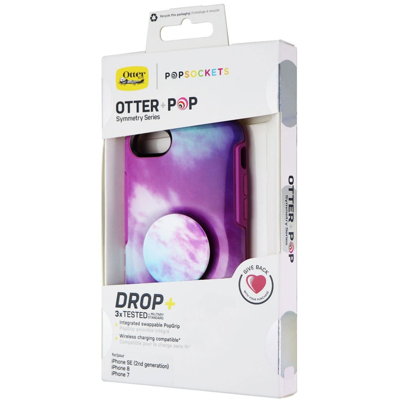 Otter + Pop Symmetry Case for iPhone SE (2nd Gen) & 8/7 - Ride or Dye / Pink