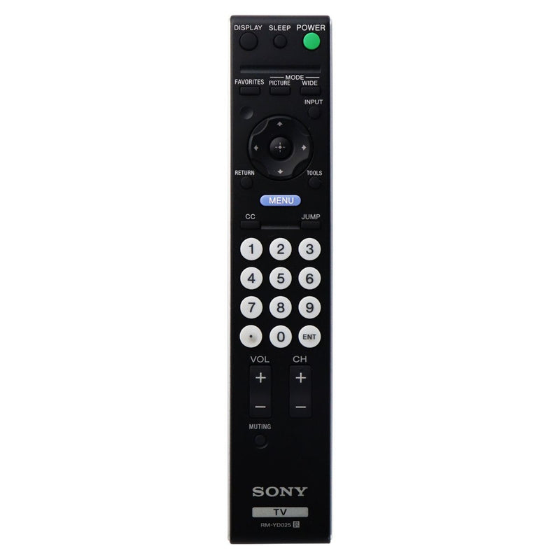 Sony Remote Control (RM-YD025) for Select Sony TVs - Black