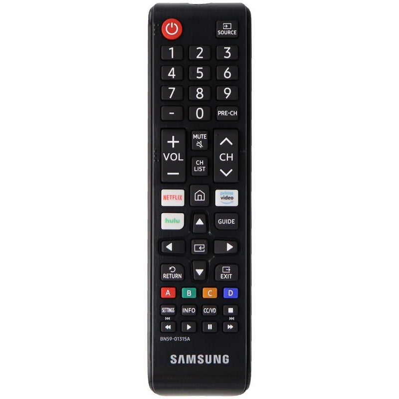 Samsung Remote Control (BN59-01315A) for Select Samsung TVs - Black
