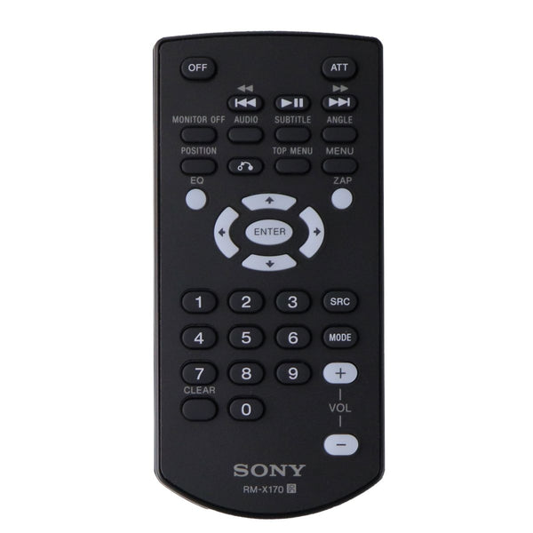 Sony Remote (RM-X170) for Select Sony InDash Multimedia / Navigation Receivers