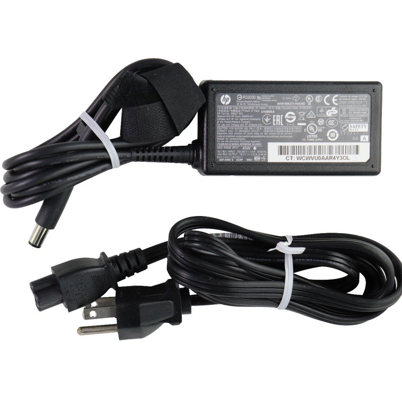 HP (19.5V/2.31A) Laptop Power Supply Wall Charger - Black (HSTNN-DA35)